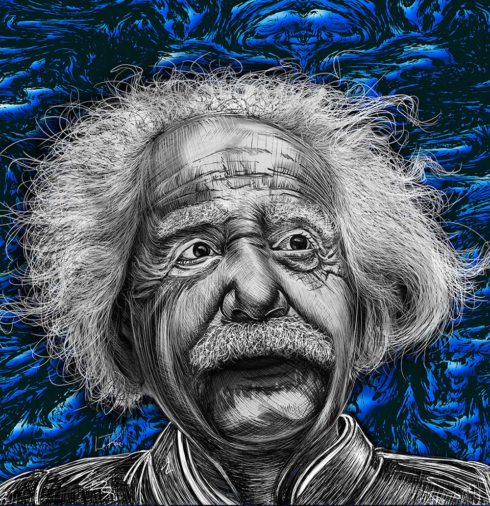 Albert Einstein Art